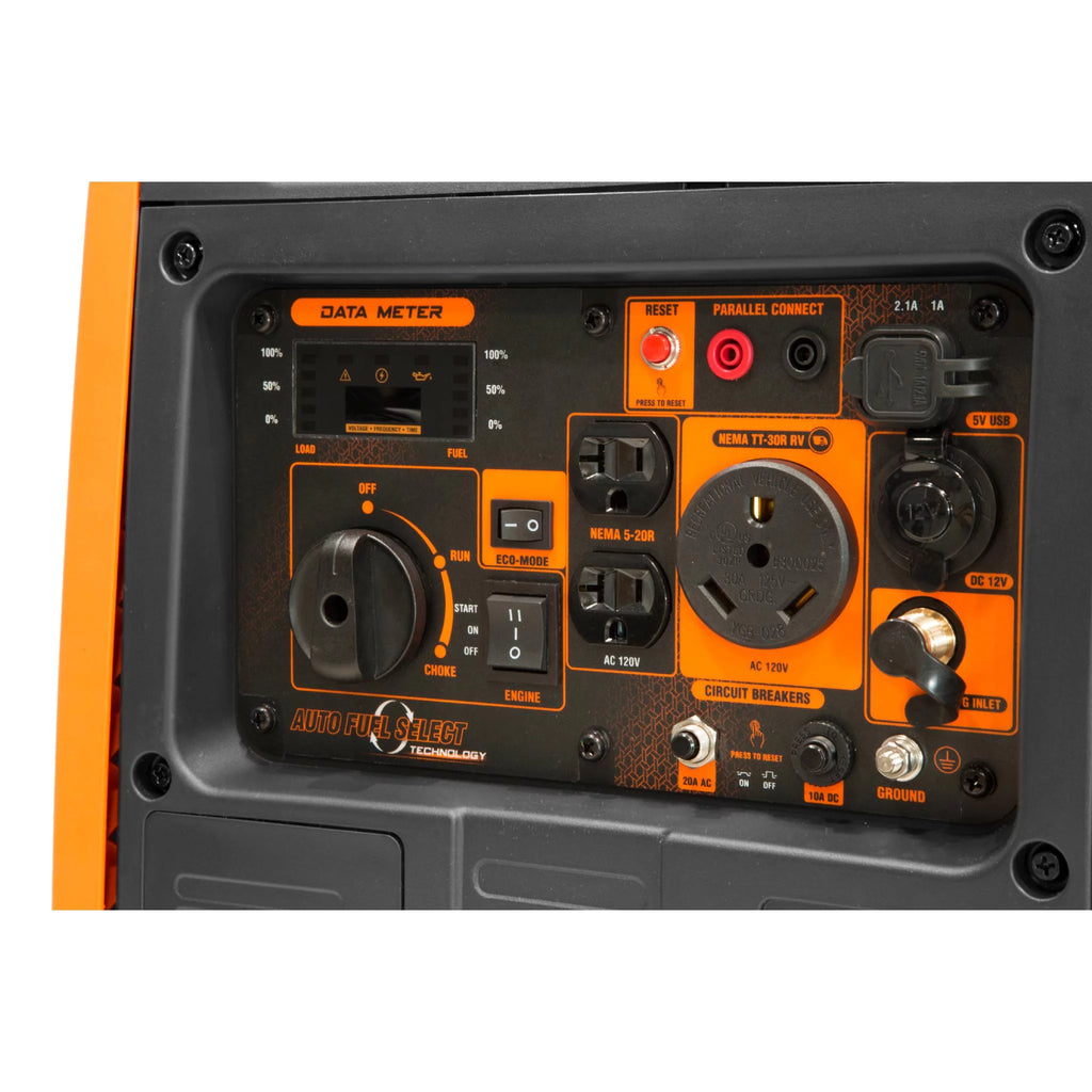 4500-Watt Dual Fuel Portable Inverter Generator P322591
