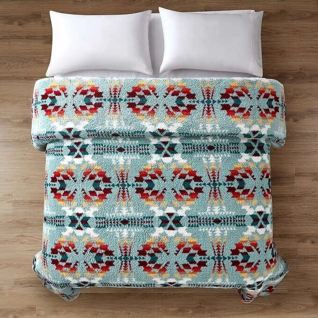 Sherpa Fleece Blanket Twin P69496