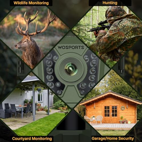 Mini Trail Camera 24MP 1080P Night Vision A864