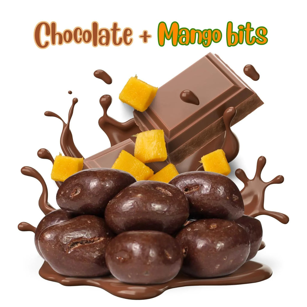 Milk Chocolate Covered Dried Mango 2 Lbs Bulk Bag F509