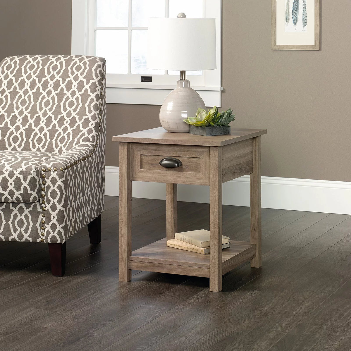1 Drawer End Table P176