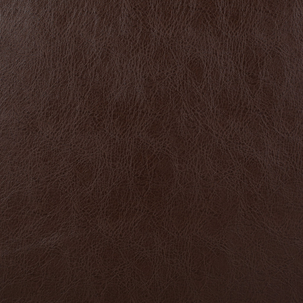 Dark Brown Faux Leather Sofa G4962