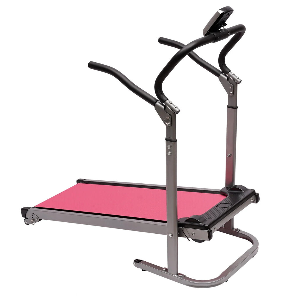 Folding Treadmill with LED Monitor J978387