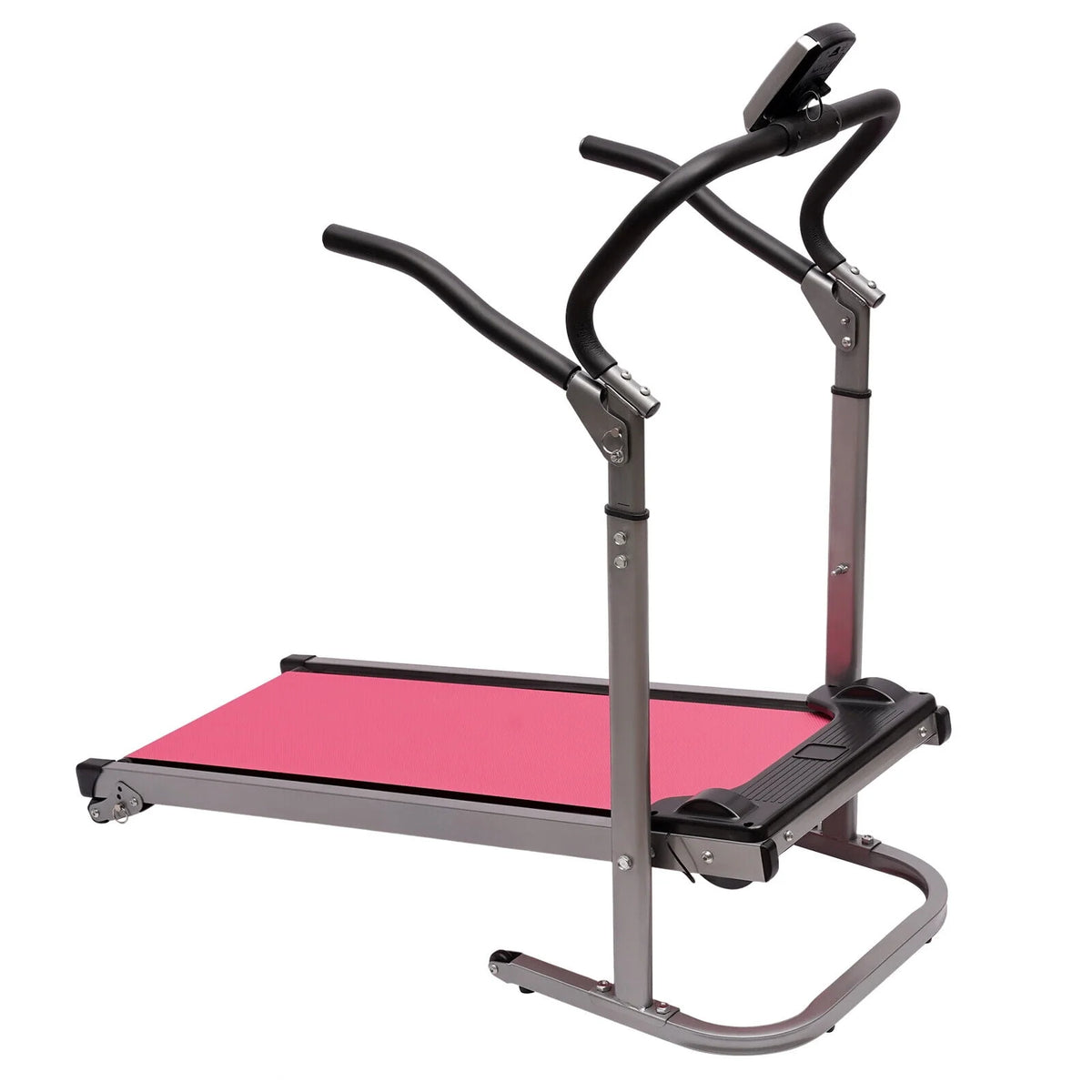 Folding Treadmill with LED Monitor J978387