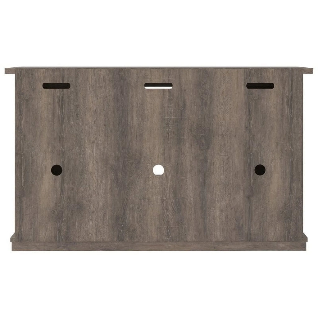 54" Gray Wood TV Stand J932