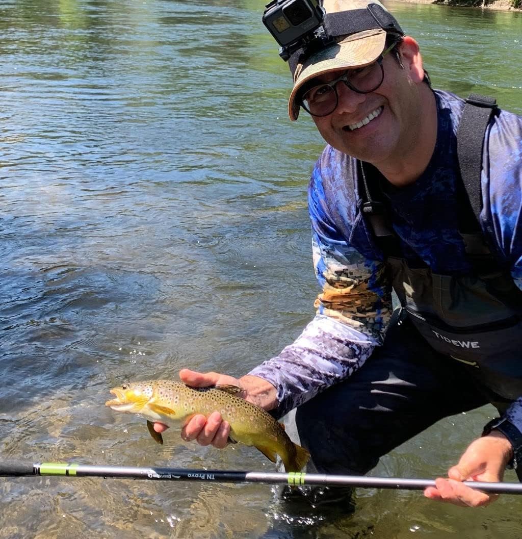 Telescopic 16 ft Fast Action Fly Fishing Rod E4808