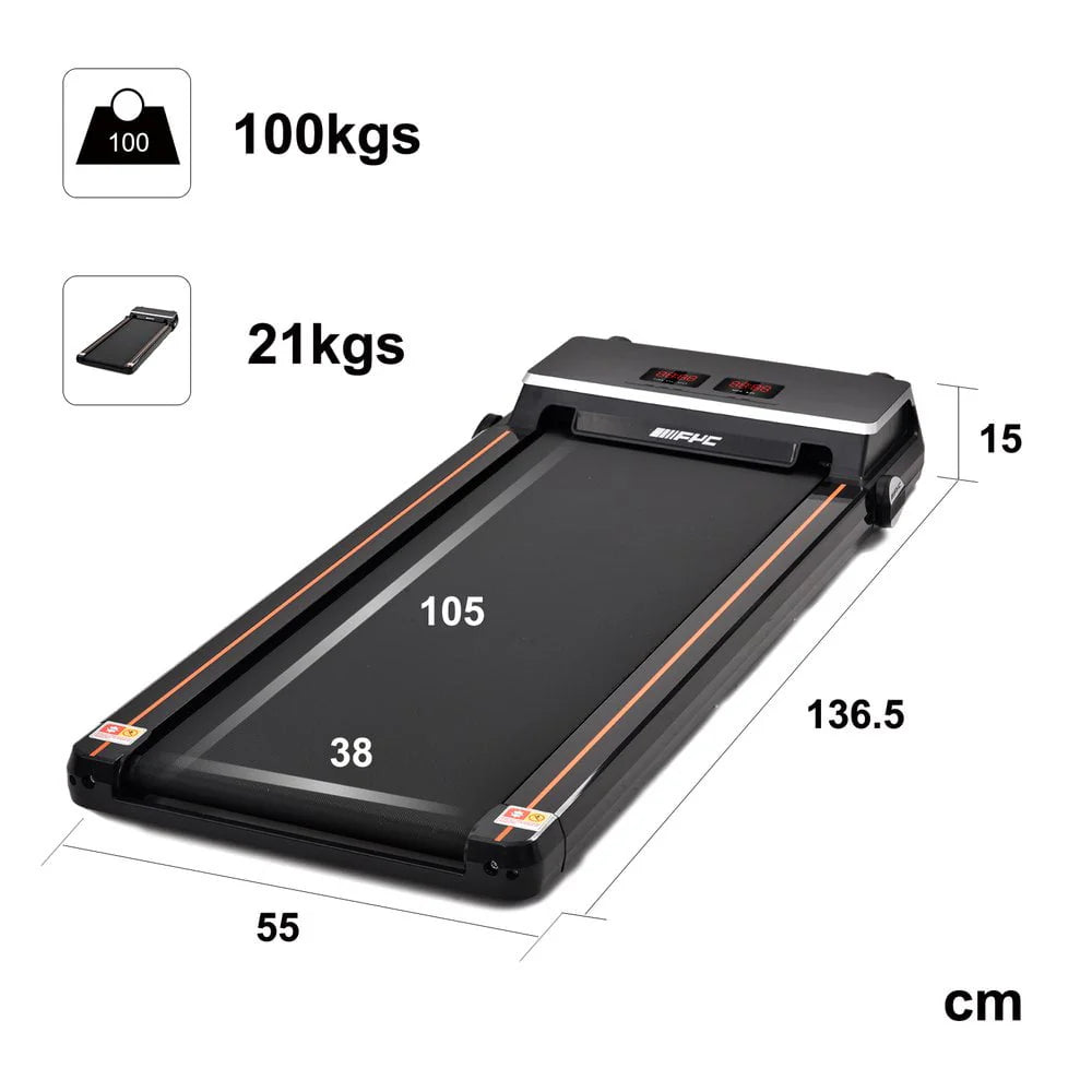 Under Desk Treadmill 2.5HP Slim Walking Treadmill Z396