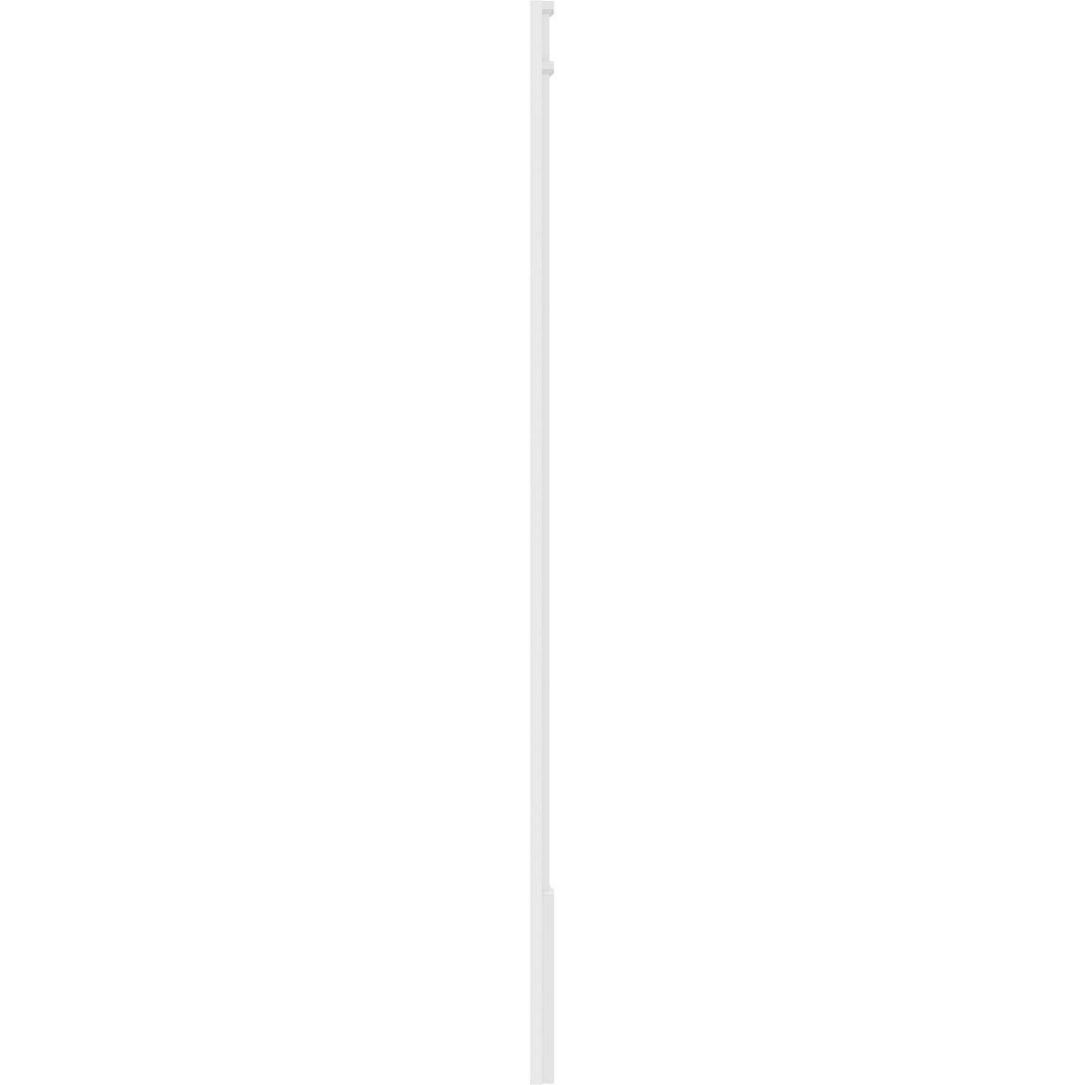 Flat Panel PVC Pilaster with Decorative Capital & Base (Pair) H18872