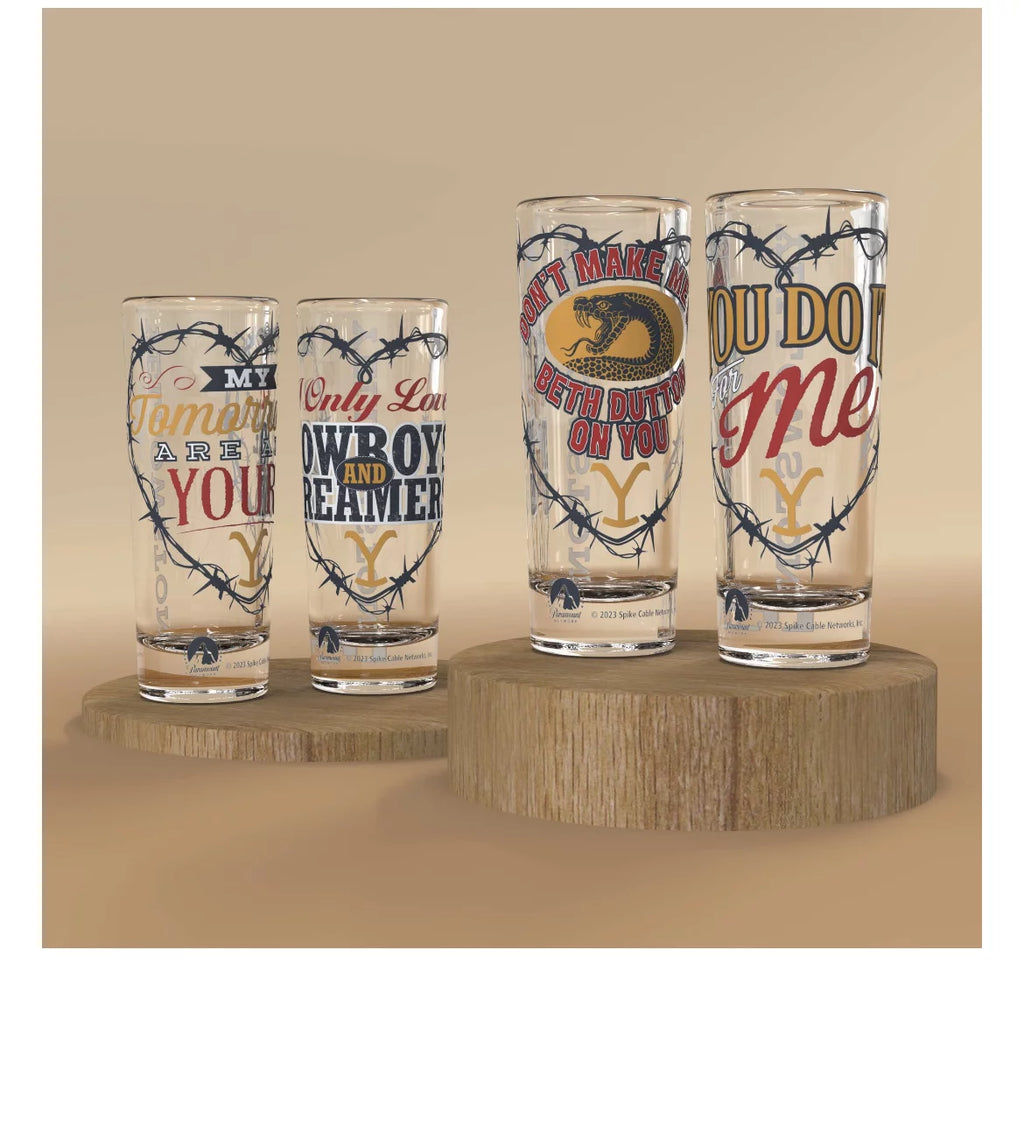 2 Ounce 4-piece Mini Glass Set J213