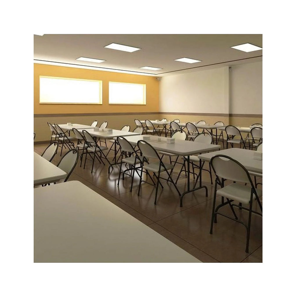 Adjustable Blow-Molded Plastic Folding Table D78581