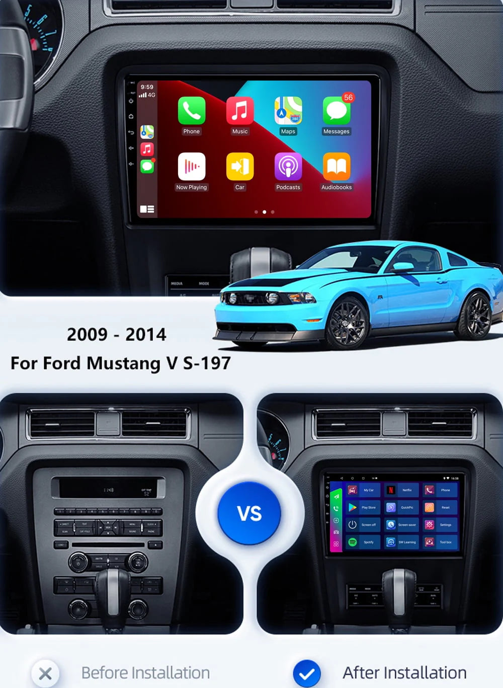 Android 11 Car Radio Stereo 2G+32G T805642