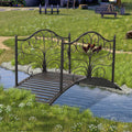 Metal Arched Decorative Garden Bridge N3071