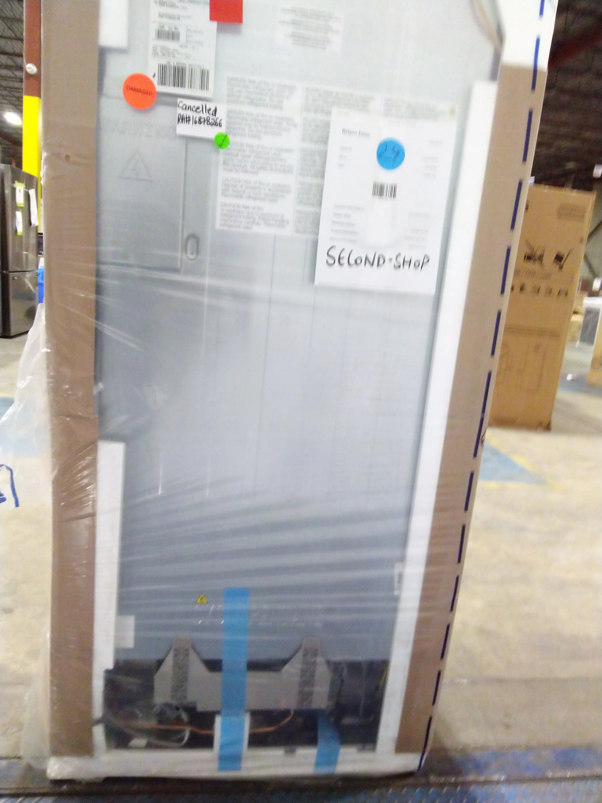 31.5 In. 17.6 Cu Ft. Stainless Steel French Door Refrigerator Z93270