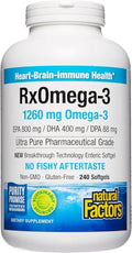 Pharmaceutical Grade Fish Oil 1260 mg 240 Count W590