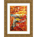 Gold Ornate Wood Framed 11x14 Art Print E182