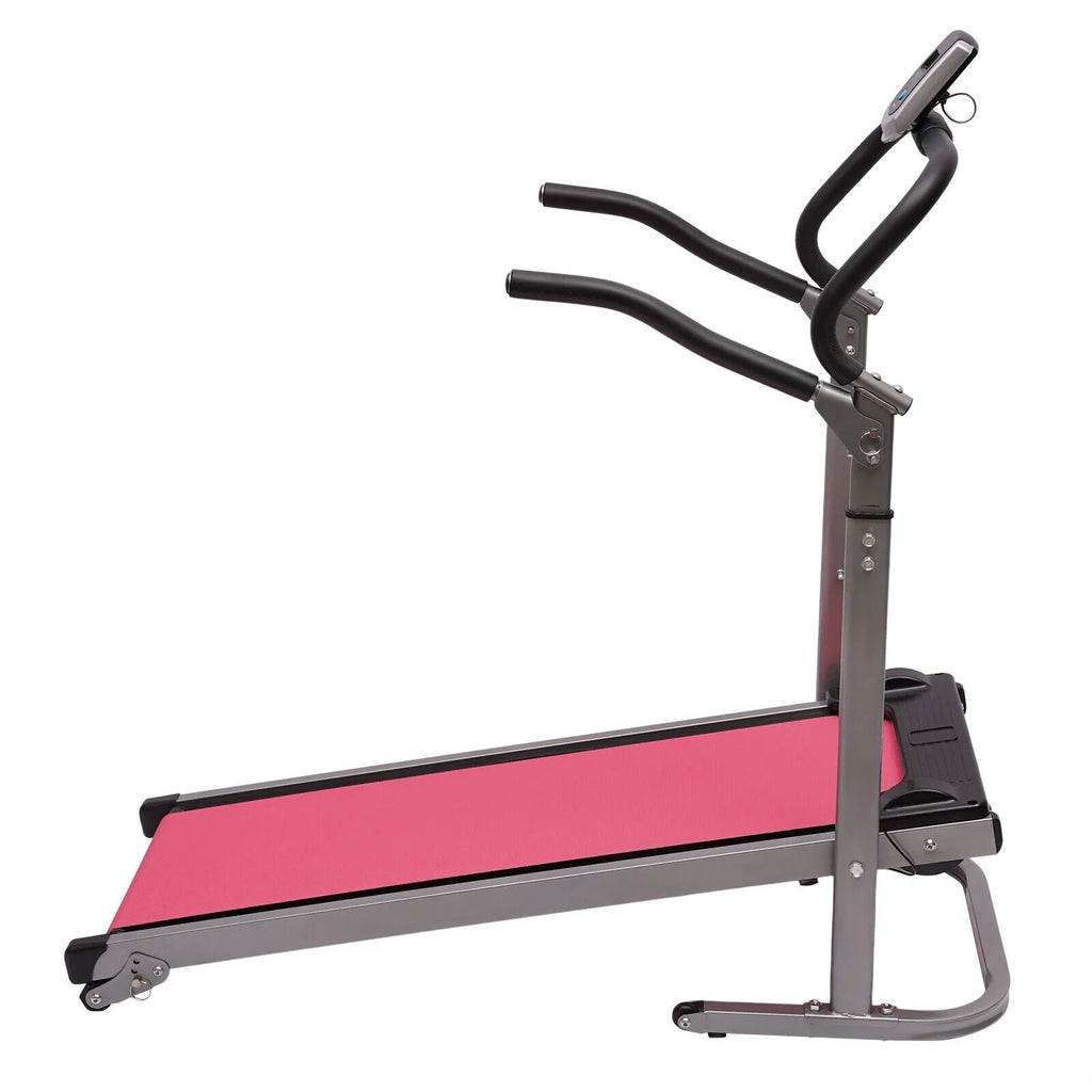 Folding Treadmill with LED Monitor J978387