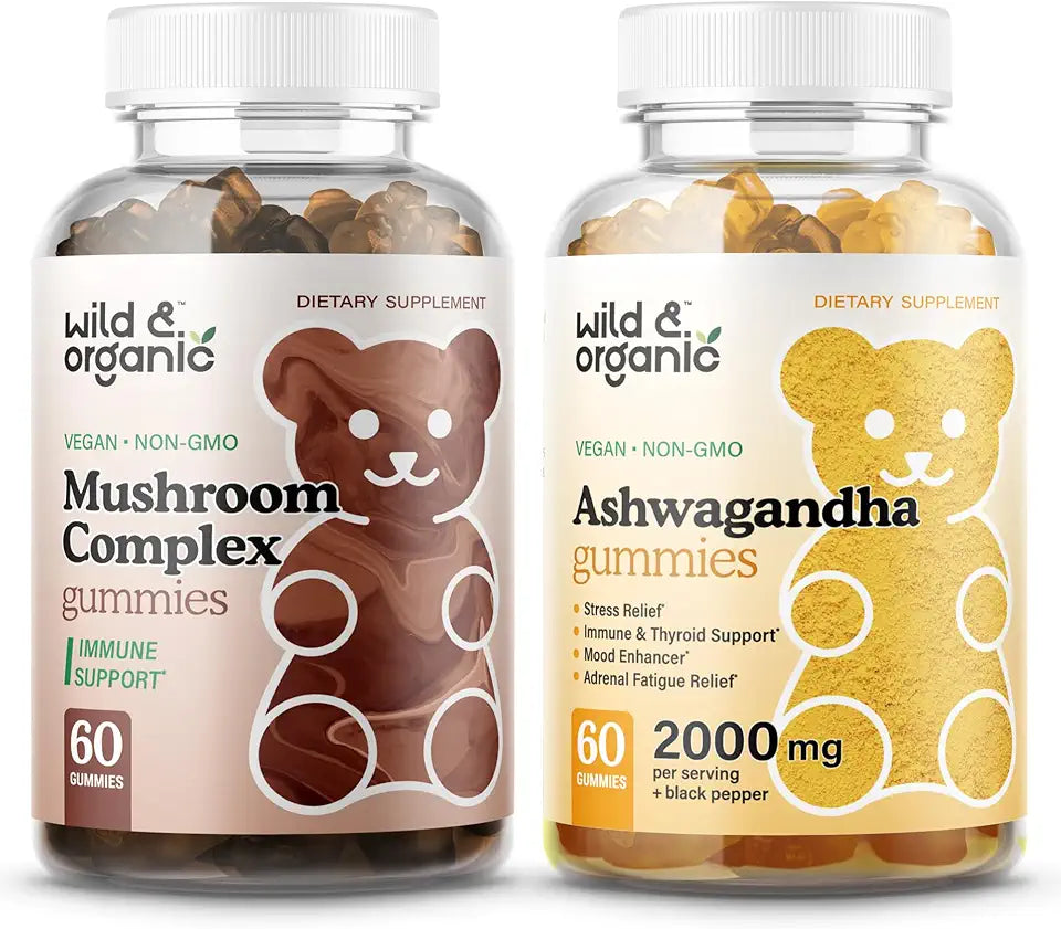 Gomas de cogumelo e gomas Ashwagandha V432381