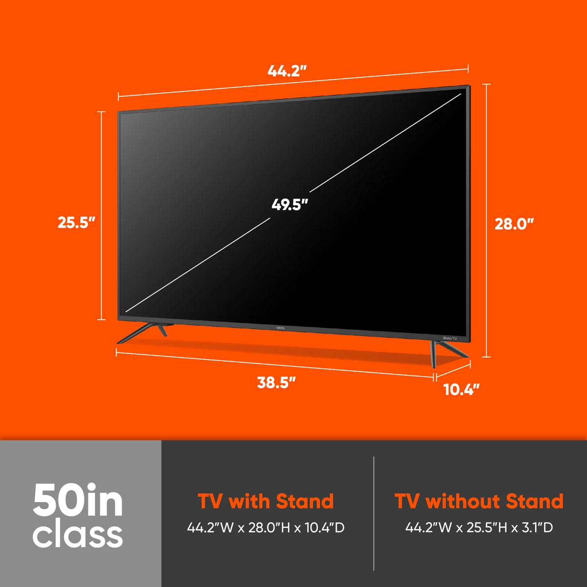 50” Class 4K UHD LED Smart TV HDR N81982