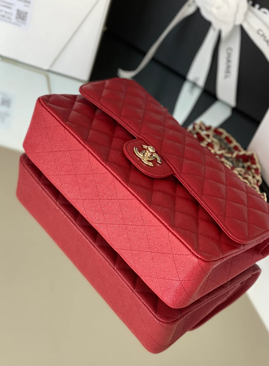 Red 26cm Handbag L9567