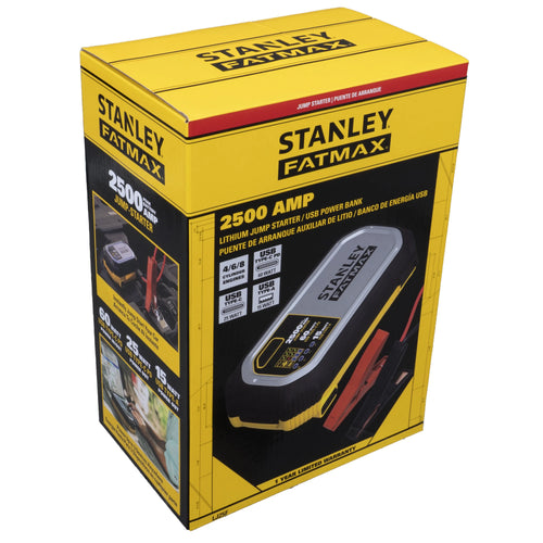 2500 Amp Lithium Jump Starter with USB Power Bank Y532728