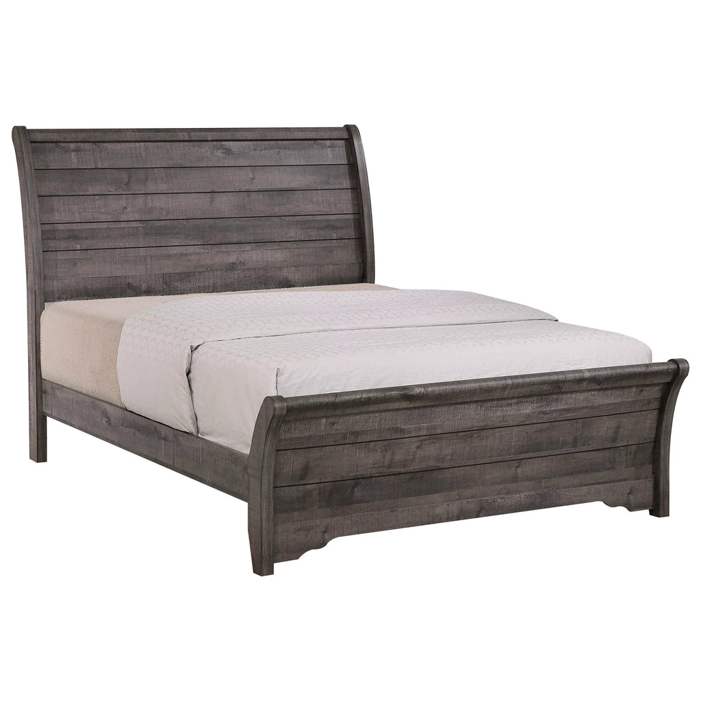 4pc Queen Size Wooden Bedroom Furniture Set X539