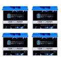 12V 18AH Lithium Replacement Battery 4 Pack B855