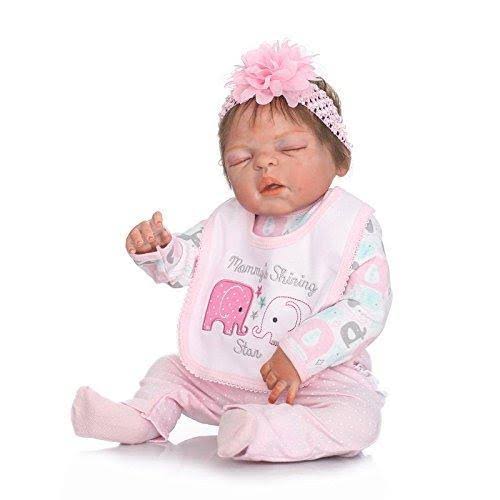 Full Body Silicone Vinyl Reborn Baby Girl Doll R286893