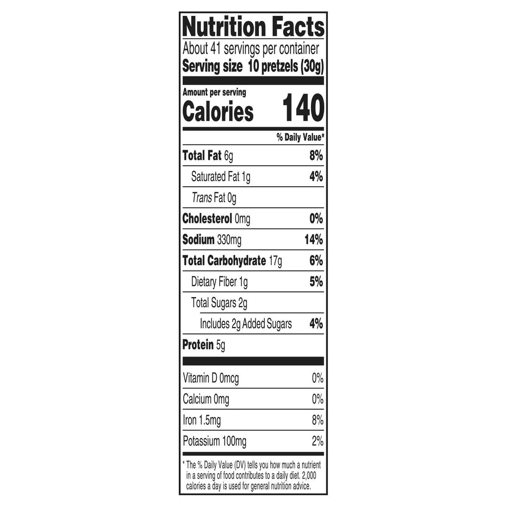 Peanut Butter Filled Pretzels 44 oz F6111