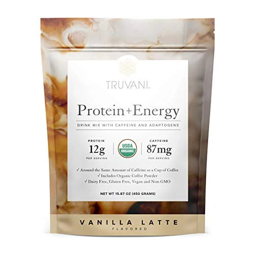 Vanilla Latte Protein Energy Drink Mix 20 Servings M9730