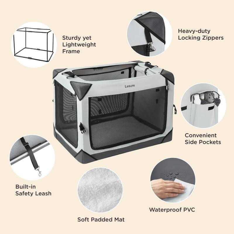 Collapsible Dog Crate P177