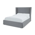 Queen Upholstered Storage Panel Bed L58695