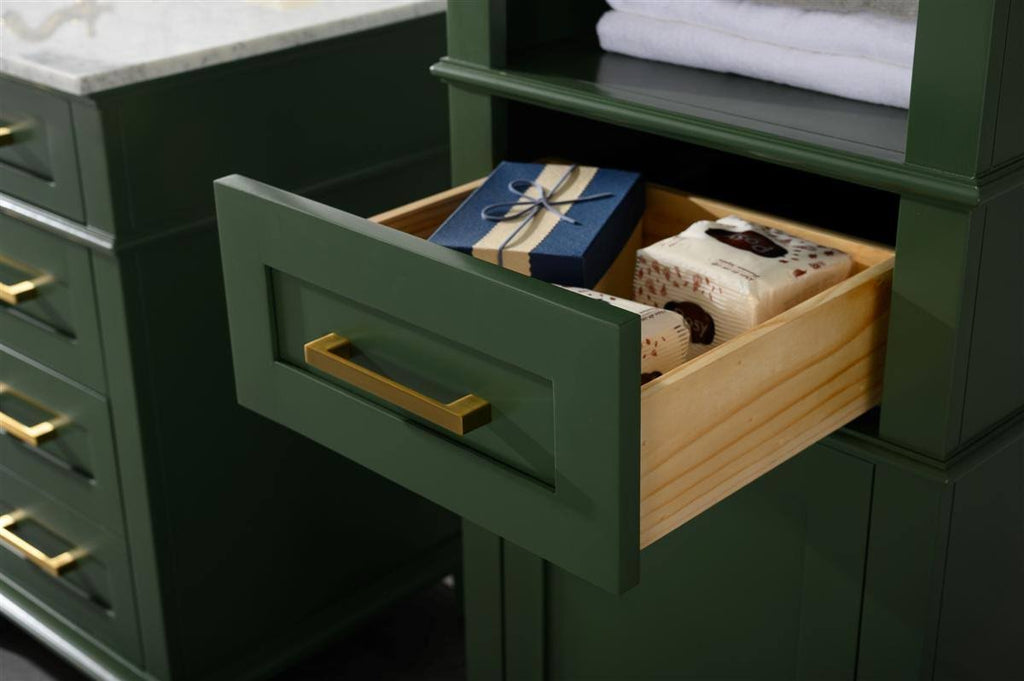 Green Linen Cabinet F9015