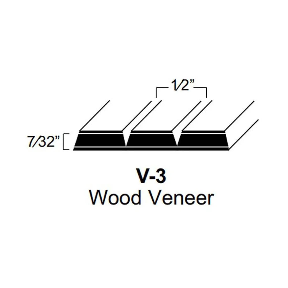 Tambour Door Kit, Maple Veneer J74166