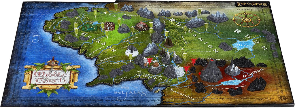 Middle Earth 3D Time Puzzle 1390 Piece N96201