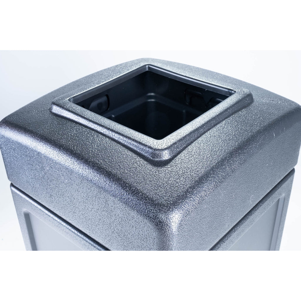 38 gal. Square Commercial Trash Can A799