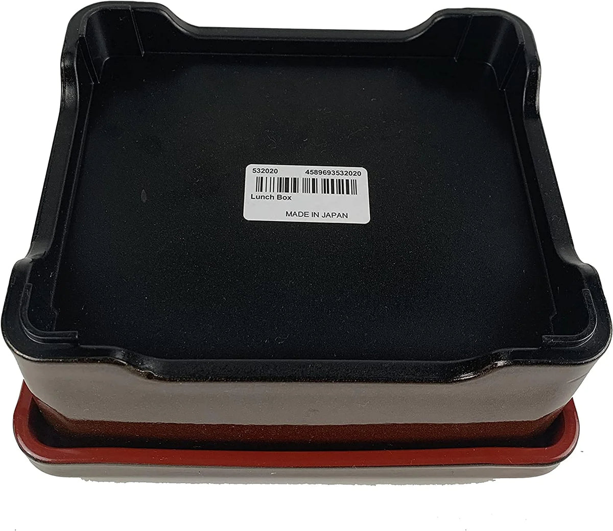 Bento Box Donburi Poke Box Traditional Japanese Lacquered Lunch Box E8309