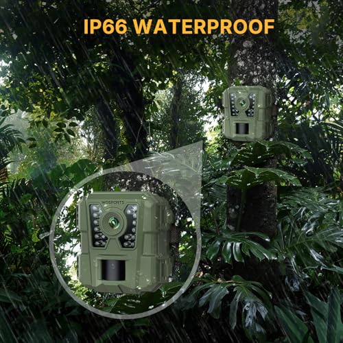 Mini Trail Camera 24MP 1080P Night Vision A864