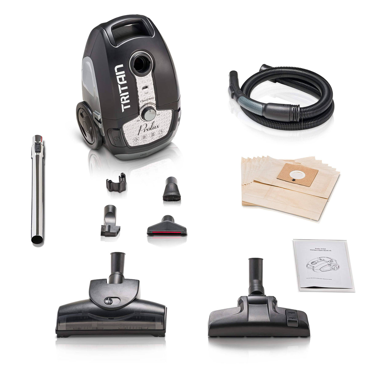 Tritan Canister Vacuum with 12 Amp Motor T459437