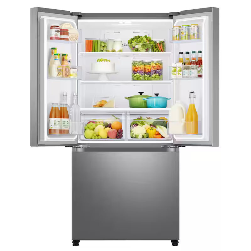 17.5 cu. ft. 3-Door French Door Counter Depth Refrigerator Z185