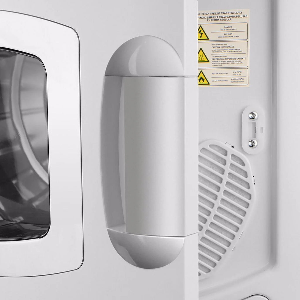 Electric Compact Laundry Dryer 8.8lbs Capacity White O192
