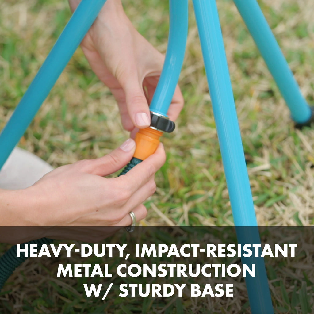 Telescoping Tripod Lawn & Garden Sprinkler, 6 Spray Patterns K9237