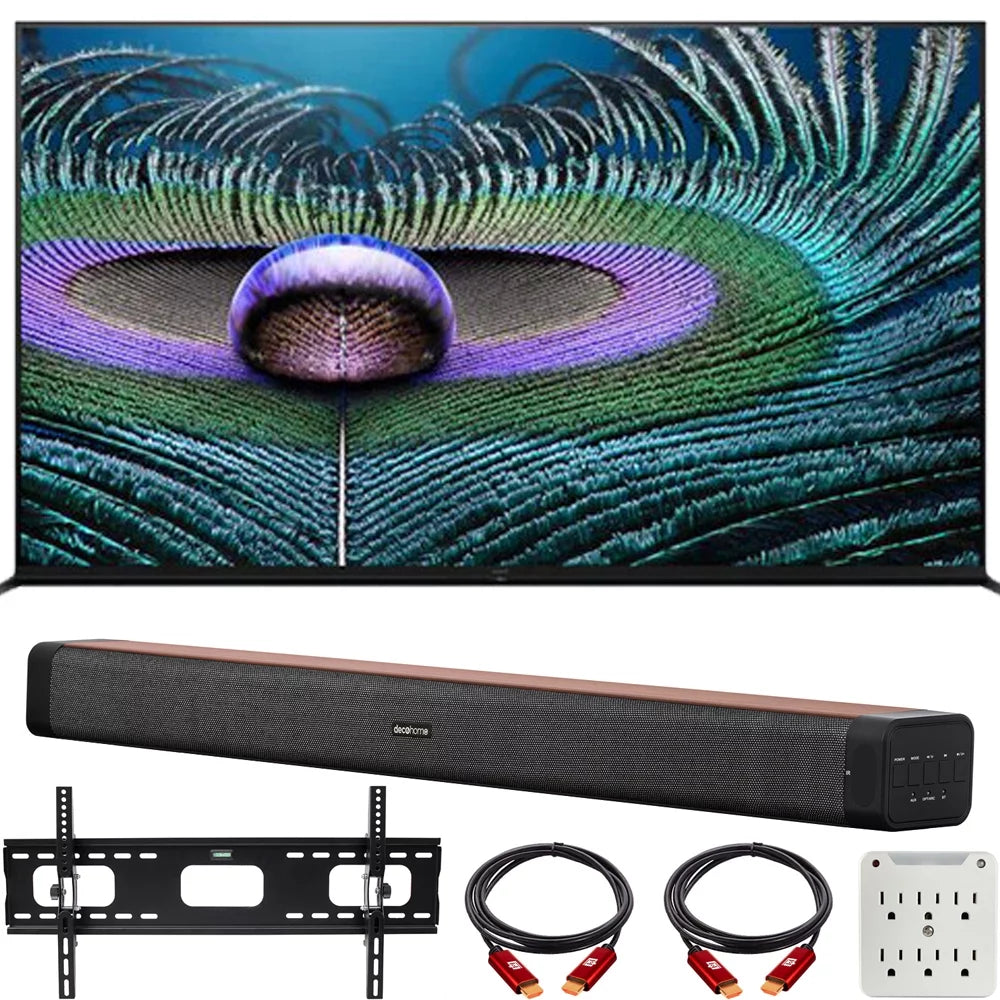 85 inch 8K LED HDR Smart TV with 60W 2.0 Channel Soundbar H910