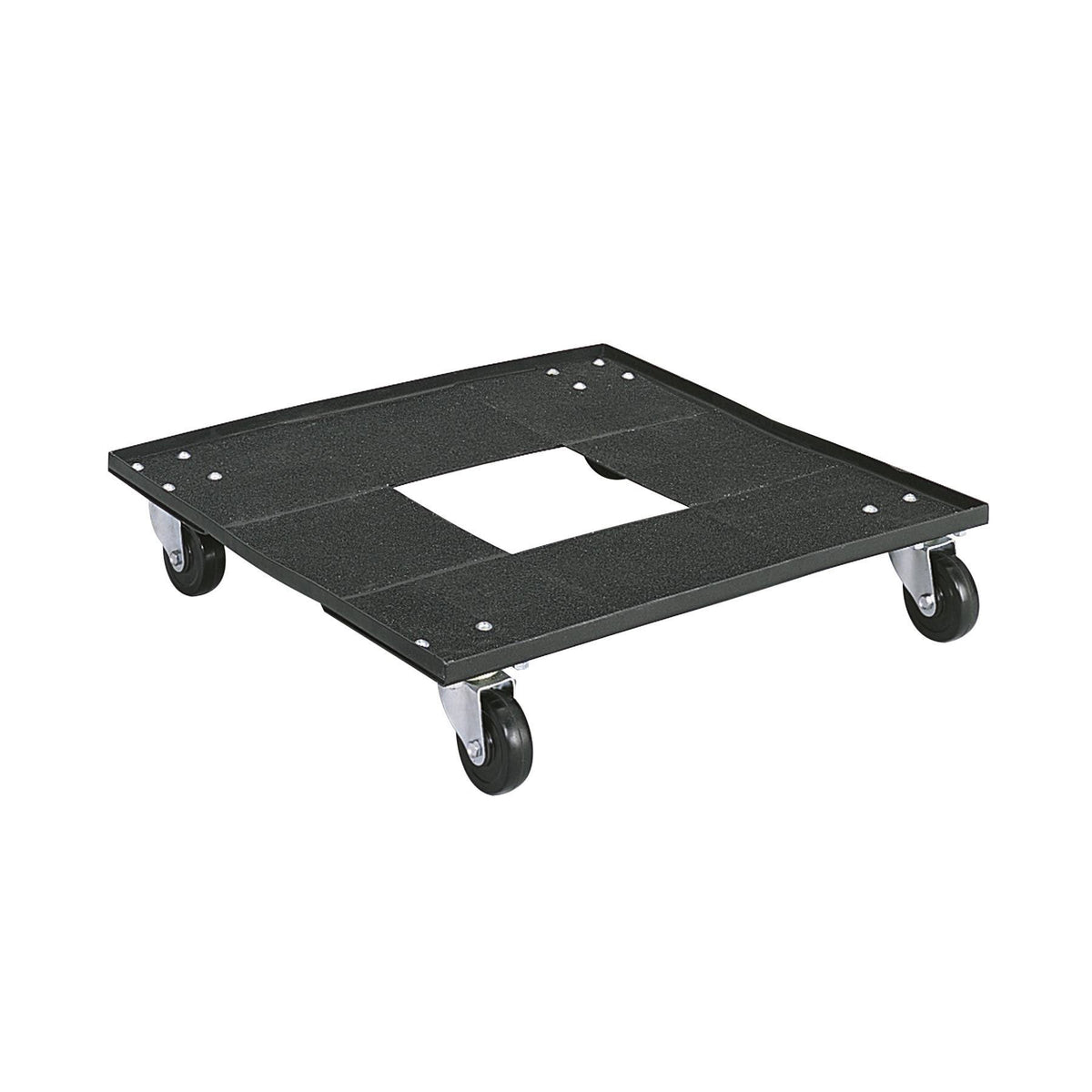 Black Stacking Chair Cart N438