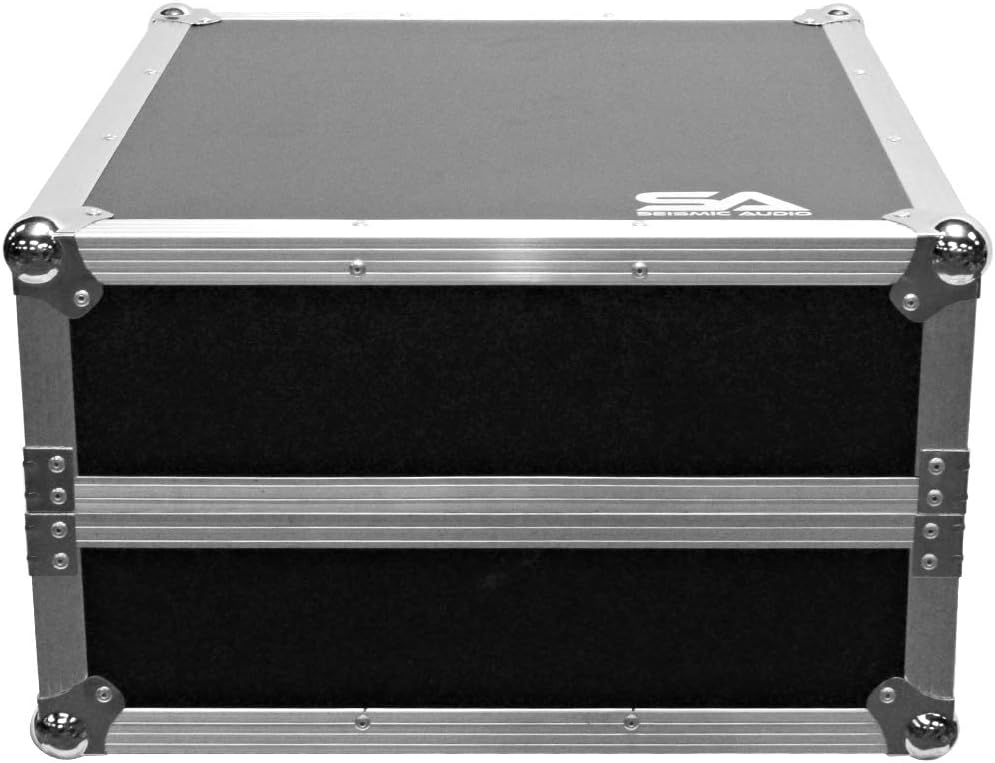 2 Space ATA Rack Case with 10U Mixer Top and Laptop Shelf T34133
