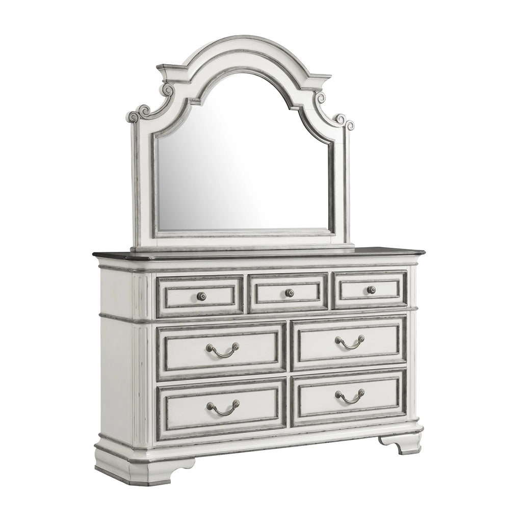 7-Drawer Dresser with Mirror Set R457762