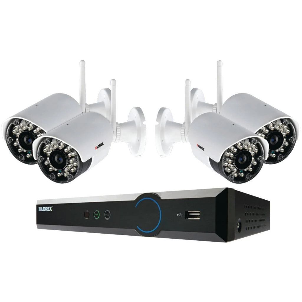 4-Channel HD 1TB DVR with 4 Wireless Cameras X96057