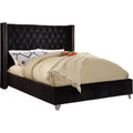 Black Velvet Full Bed M260685