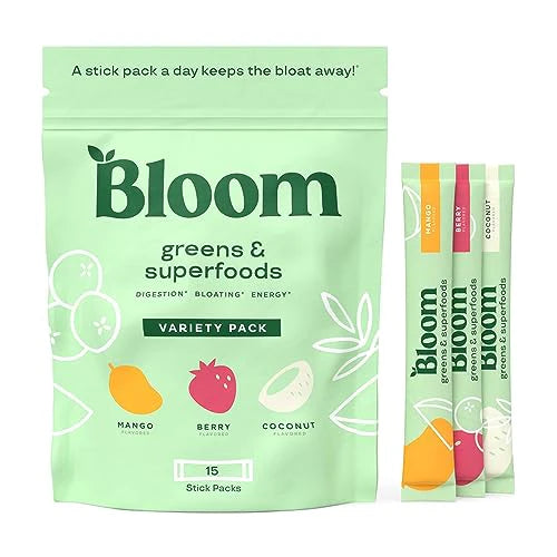 Super Greens Powder Juice & Smoothie Mix Stick Packs Z593