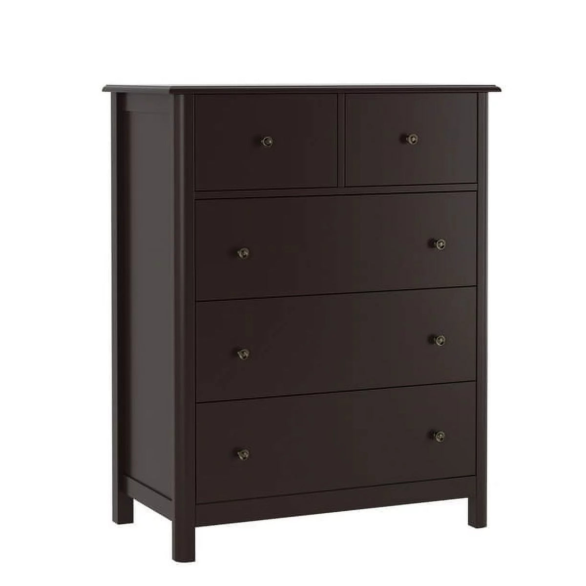 White 5 Drawer Kids Dresser Y1075