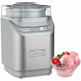 2-Quart Frozen Yogurt Ice Cream Gelato & Sorbet Maker I8718